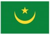 Sticker drapeau Mauritanie