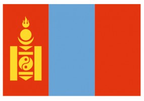 Sticker drapeau Mongolie