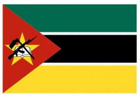 Sticker drapeau Mozambique