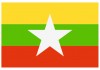 Sticker drapeau Myanmar