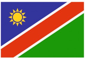 Sticker drapeau Namibie