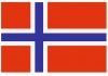 Sticker drapeau Norvege