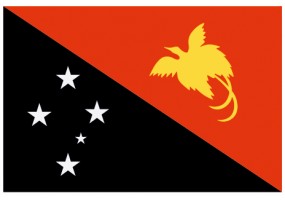 Sticker drapeau Papouasie-Nouvelle-Guinée