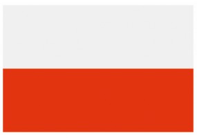Sticker drapeau Pologne