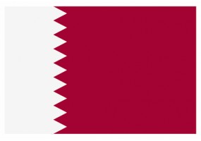Sticker drapeau Qatar