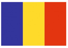 Sticker drapeau Roumanie