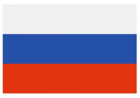 Sticker drapeau Russie