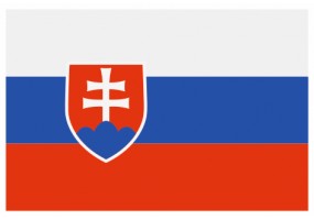 Sticker drapeau Slovaquie