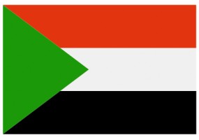 Sticker drapeau Soudan