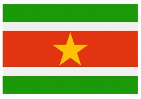 Sticker drapeau Suriname