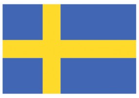 Sticker drapeau Suede