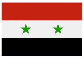Sticker drapeau Syrie
