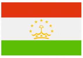 Sticker drapeau Tadjikistan