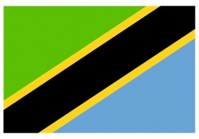 Sticker drapeau Tanzania