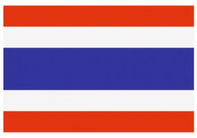 Sticker drapeau Taillande