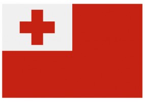 Sticker drapeau Tonga