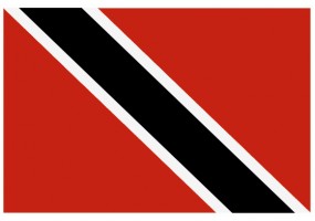 Sticker drapeau République de Trinité et Tabago