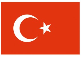 Sticker drapeau Turquie
