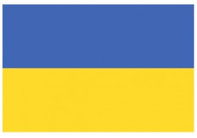 Sticker drapeau Ukraine