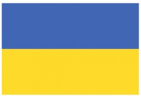 Sticker drapeau Ukraine