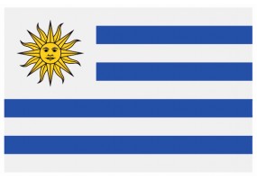 Sticker drapeau Uruguay