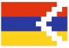 Sticker drapeau haut karabakh