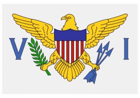 sticker drapeau Iles Vierges des Etats Unis