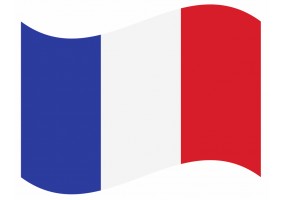 sticker drapeau Flottant Guinée-Francaise
