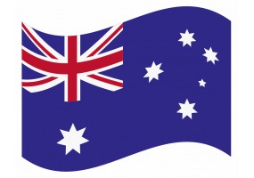 sticker drapeau Flottant Australie