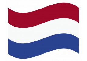 sticker drapeau Flottant Pays- Bas