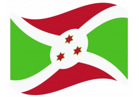 sticker drapeau Flottant Burundi