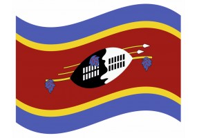 sticker drapeau Flottant Eswati