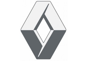 Sticker Renault gris