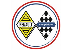 Sticker Renault vintage