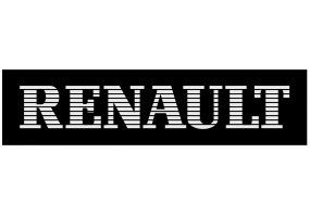 Sticker Renault vintage