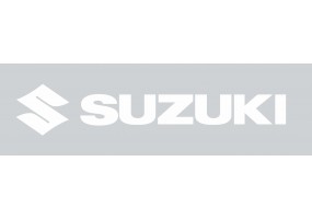 Sticker Suzuki blanc