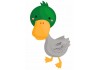 Sticker petit Canard