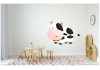 Sticker grosse Vache caricature