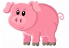 Sticker Cochon tout mignon