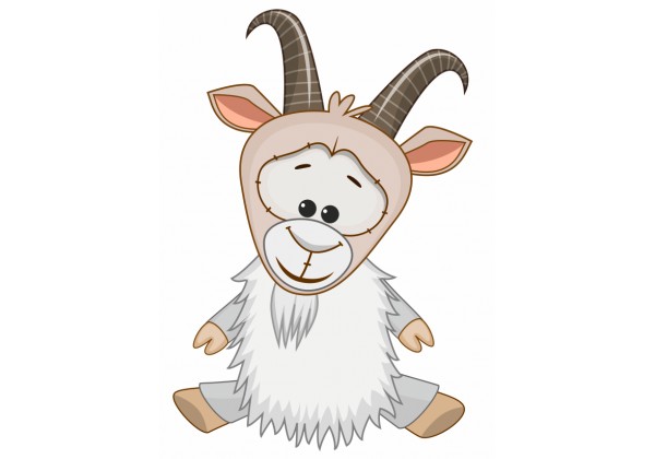 Stickers Muraux Chevre Deco Chambre Bebe