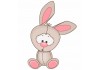 Sticker Lapin assis
