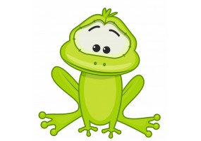 SSticker Grenouille gros yeux