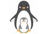 Sticker Pingouin