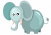 Sticker Elephant deco chambre