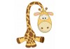 Sticker Girafe tombé sur quatre pattes