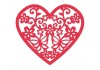 Sticker Coeur avec motif