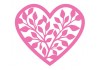 Sticker arabesque Coeur