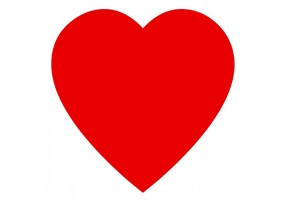 Sticker Coeur slim