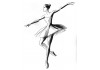 Sticker silhouette Danse classique