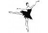 Sticker mural Danseuse classique